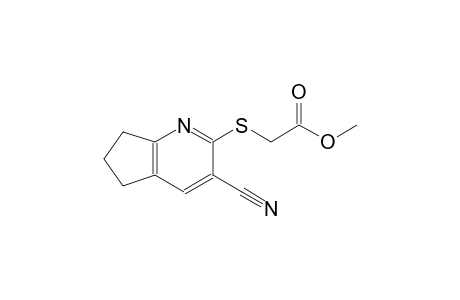 methyl [(3-cyano-6,7-dihydro-5H-cyclopenta[b]pyridin-2-yl)sulfanyl]acetate