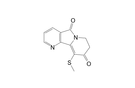 10-(methylthio)-7,8-dihydropyrido[2,3-a]indolizine-5,9-quinone