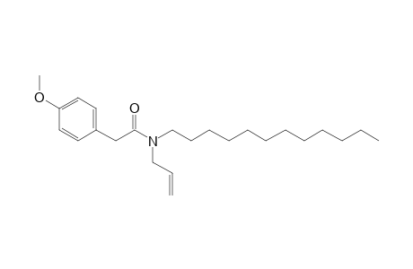 Acetamide, N-allyl-N-dodecyl-2-(4-methoxyphenyl)-