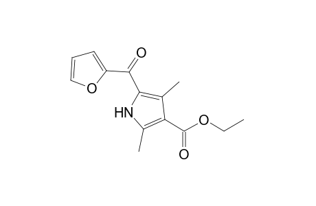 2,4-dimethyl-5-(2-furoyl)pyrrole-3-carboxylic acid, ethyl ester