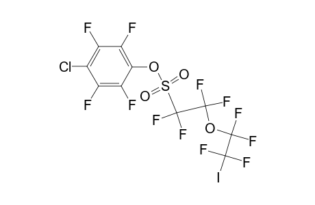 Ethanesulfonic acid, 1,1,2,2-tetrafluoro-2-(1,1,2,2-tetrafluoro-2-iodoethoxy)-, 4-chloro-2,3,5,6-tetrafluorophenyl ester