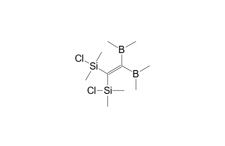 1,1-BIS-(CHLORDIMETHYLSILYL)-2,2-BIS-(DIMETHYLBORYL)-ETHENE