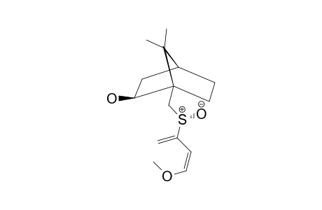 (RS,Z)-3-[(1S)-ISOBORNEOL-10-SULFINYL]-1-METHOXYBUTA-1,3-DIENE