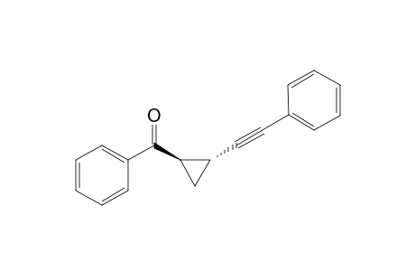 trans-(Phenyl)[2-(phenylethynyl)cyclopropyl]methanone