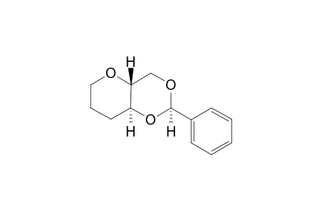 (2R,4aR,8aS)-2-phenyl-4,4a,6,7,8,8a-hexahydropyrano[3,2-d][1,3]dioxin