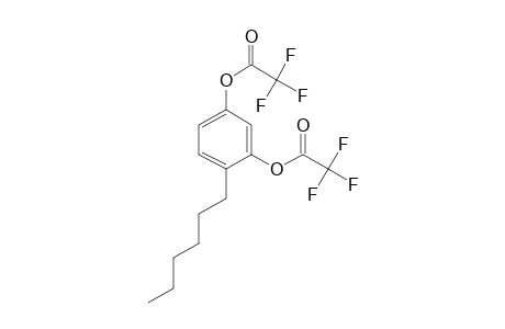 1,3-Dihydroxy-N-hexylbenzene, di(trifluoroacetate)