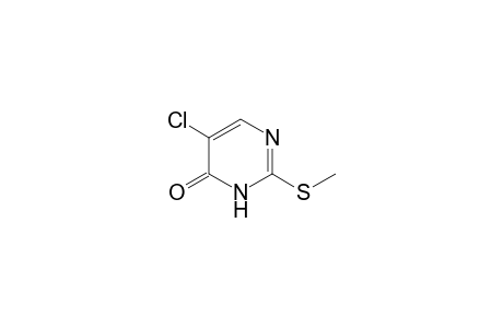 4(1H)-Pyrimidinone, 5-chloro-2-(methylthio)-