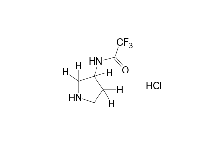 (3R)-(+)-N-(3-pyrrolidinyl)-2,2,2-trifluoroacetamide, monohydrochloride