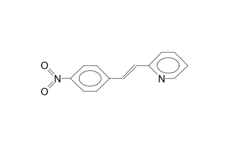 2-[(E)-2-(4-Nitrophenyl)ethenyl]pyridine