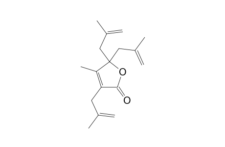 2(5H)-Furanone, 4-methyl-3,5,5-tris(2-methyl-2-propenyl)-