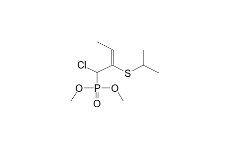 DIMETHYL (E)-2-ISOPROPYLTHIO-1-CHLORO-2-BUTENYLPHOSPHONATE