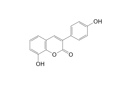 8-hydroxy-3-(p-hydroxyphenyl)coumarin