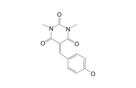 5-(4-Hydroxybenzylidene)-1,3-dimethyl-2,4,6(1H,3H,5H)-pyrimidinetrione