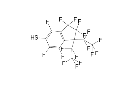 Indane-5-thiol, 2,2,3,3,4,,6,7-heptafluoro-1,1-di(pentafluoroethyl)-