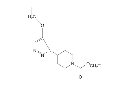 4-(5-ethoxy-1H-1,2,3-triazol-1-yl)-1-piperidinecarboxylic acid, ethyl ester