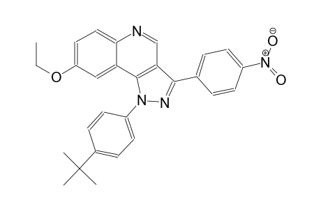 1-(4-tert-butylphenyl)-8-ethoxy-3-(4-nitrophenyl)-1H-pyrazolo[4,3-c]quinoline