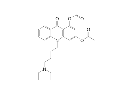 10-[3-(DIETHYL-AMINO)-BUTYL]-9-OXO-9,10-DIHYDRO-ACRIDINE-1,3-DIYL-DIACETATE