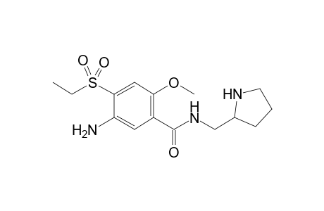 Amisulpride-M (deethyl-) MS2