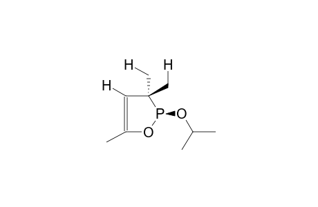 2-ISOPROPOXY-3,3,5-TRIMETHYL-1,2-OXAPHOSPHOL-4-ENE