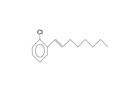 Benzene, 1-chloro-2-(1-octenyl)-, (E)-