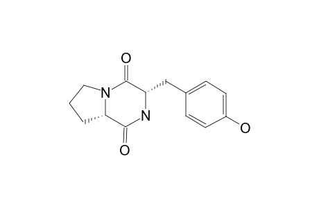 CYCLO-(L-PRO-L-TYR)-(MACULOSIN-1)