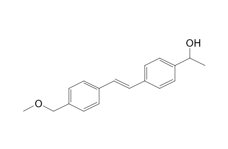 1-[4-[(E)-2-[4-(methoxymethyl)phenyl]vinyl]phenyl]ethanol