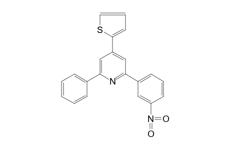 2-[2-(m-nitrophenyl)-6-phenyl-4-pyridyl]thiophene