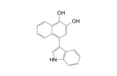 4-(3-Indolyl)-1,2-dihydroxynaphthalene