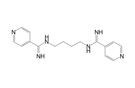 N-(4-Isonicotinimidoylamino-butyl)-isonicotinamidine