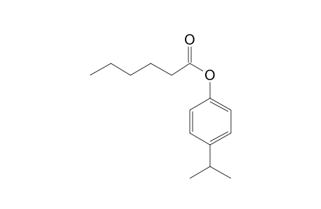 Hexanoic acid, 4-isopropylphenyl ester