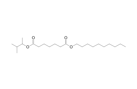 Pimelic acid, 3-methylbut-2-yl decyl ester