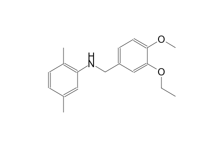 N-(3-ethoxy-4-methoxybenzyl)-2,5-dimethylaniline