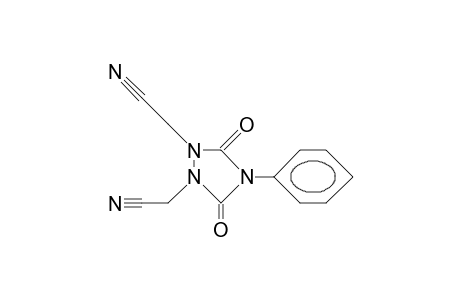 1,2-Bis(cyanomethyl)-4-phenyl-1,2,4-triazolidine-3,5-dione