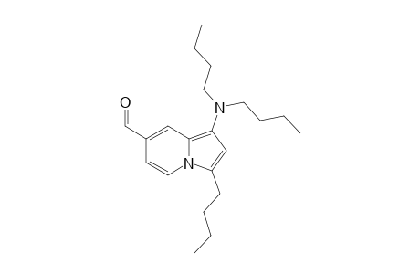 3-Butyl-1-(dibutylamino)indolizine-7-carbaldehyde