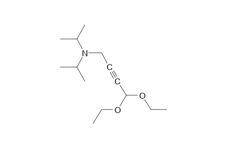 (diisopropylamino)tetrolaldehyde, diethyl acetal