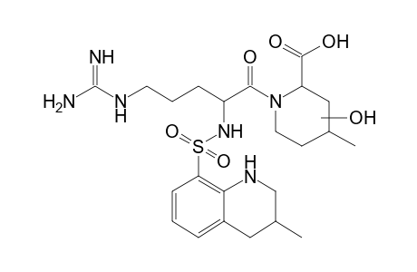 Argatroban-M (HO-) isomer 1 MS2