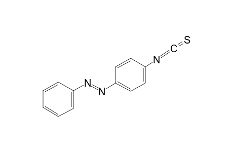 Isothiocyanic acid, (p-phenylazo)phenyl ester