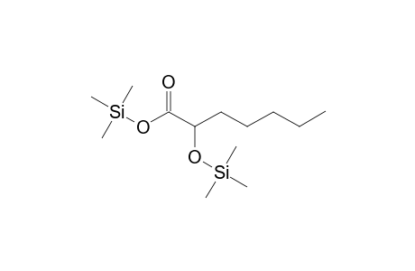 2-Trimethylsilyloxyheptanoic acid,trimethylsilyl ester