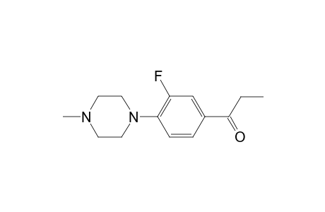 1-[3-Fluoro-4-(4-methyl-1-piperazinyl)phenyl]-1-propanone