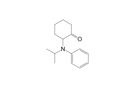 Cyclohexanone, 2-[(1-methylethyl)phenylamino]-