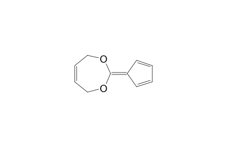1,3-Dioxepin, 2-(2,4-cyclopentadien-1-ylidene)-4,7-dihydro-