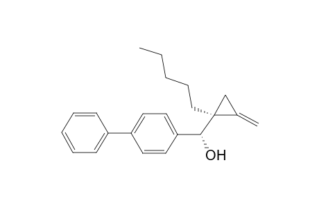 (R*)-[1,1'-biphenyl]-4-yl((S*)-2-methylene-1-pentylcyclopropyl)methanol