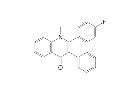 2-(4-Fluorophenyl)-1-methyl-3-phenyl-4-quinolinone