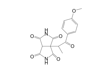 pyrrolo[3,4-c]pyrrole-1,3,4,6(2H,5H)-tetrone, dihydro-3a-[2-(4-methoxyphenyl)-1-methyl-2-oxoethyl]-