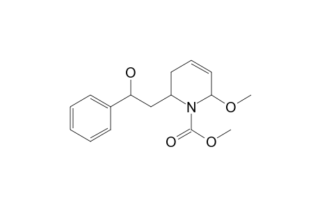 Methyl 2-(2-hydroxy-2-phenylethyl)-6-methoxy-1,2,3,6-tetrahydropyridine-1-carboxylate