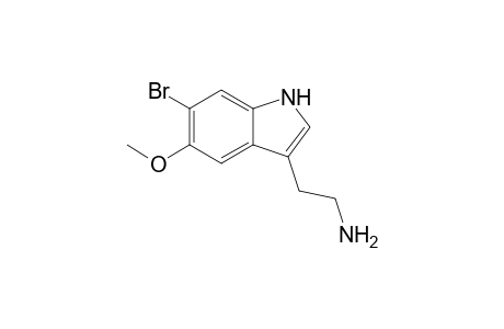 2-(6-bromanyl-5-methoxy-1H-indol-3-yl)ethanamine