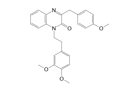 1-(3,4-dimethoxyphenethyl)-3-(p-methoxybenzyl)-2(1H)-quinoxalinone