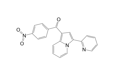 1-(p-nitrophenylcarbonyl)-3-(2-pyridyl)-indolizine