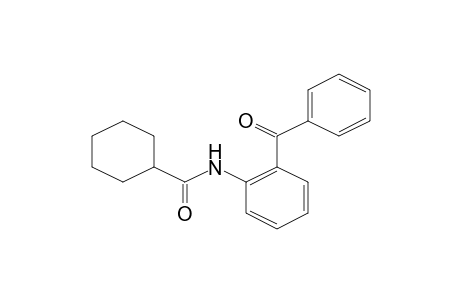 Cyclohexanecarboxamide, N-(2'-benzoylphenyl)-