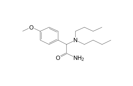 2-(Dibutylamino)-2-(4-methoxyphenyl)acetamide